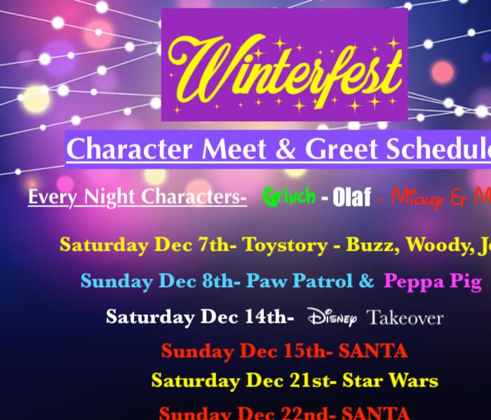 Winterfest dates and themes 