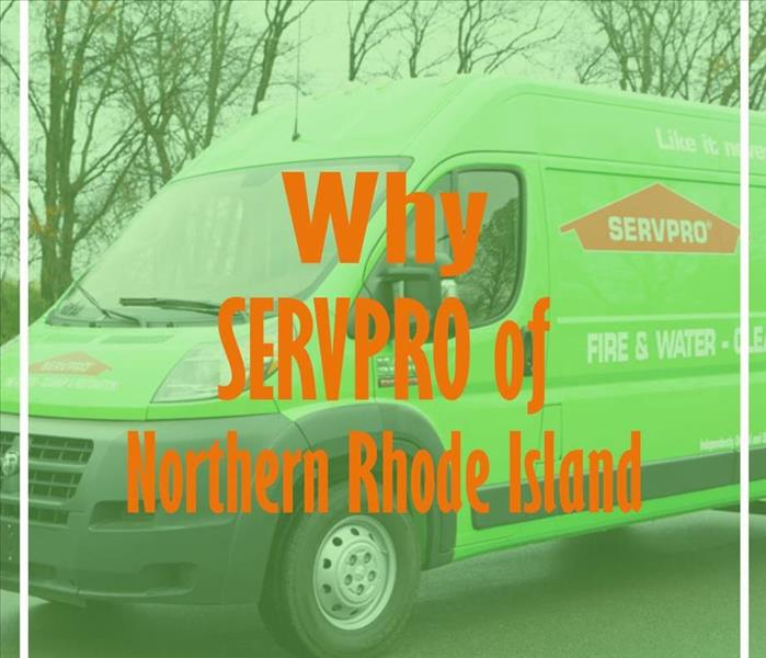 SERVPRO of Northern Rhode Island green vehicle