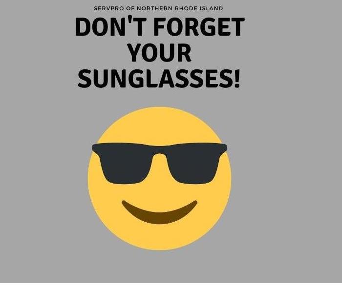 Don't forget your sunglasses!
